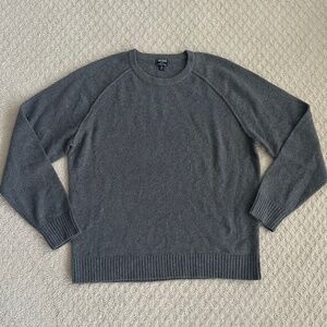 Todd Snyder Men's Recycled Italian Cashmere Crewneck Sweater Gray XL Luxury NWOT